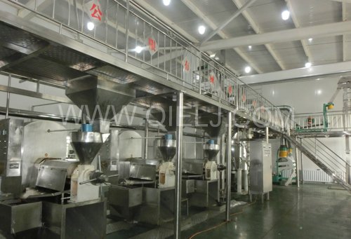 油莎豆榨油設備 冷榨莎豆油成套設備(圖3) 油莎豆榨油設備 冷榨莎豆油成套設備(圖3)